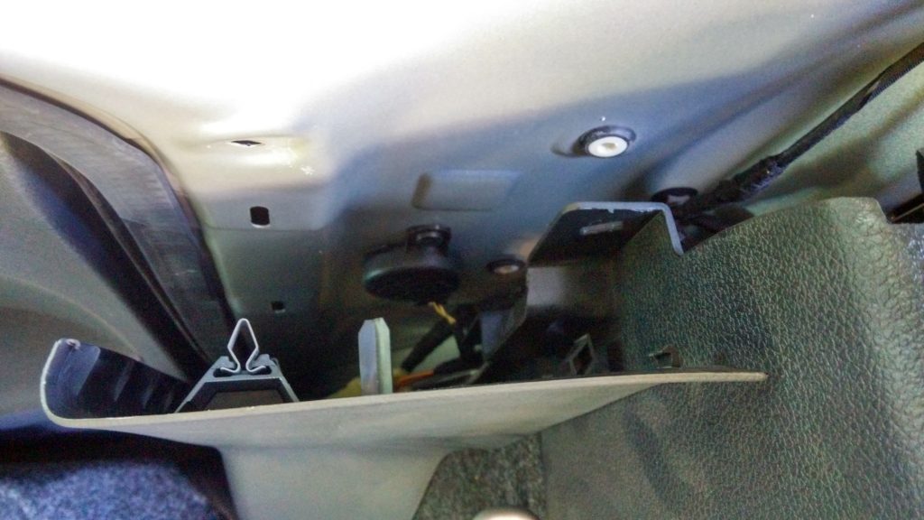 Inside Back seat side panel